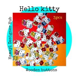 Introducing Our Delightful Collection of Wooden Buttons for Kids Dress