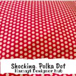 Shocking Pink Dot - Winter Cotton - Hamayl Designer Hub - Per Gaz