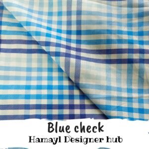 Blue Check - Winter Cotton - Hamayl Designer Hub - Per Gaz