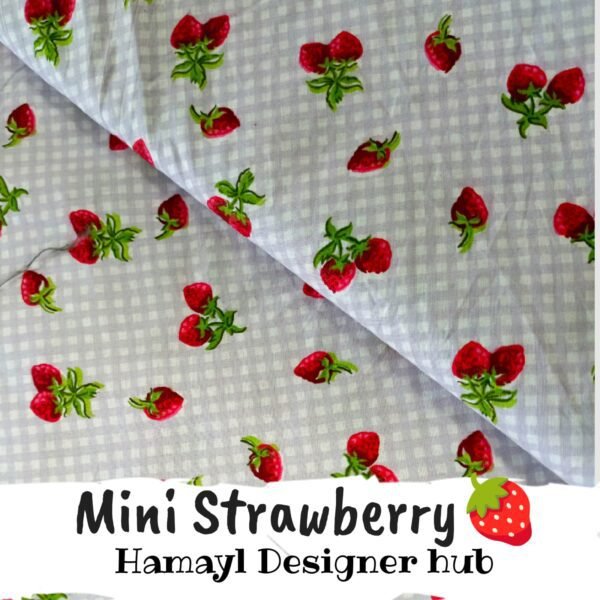 Mini Strawberry - Winter Cotton - Hamayl Designer Hub - Per Gaz