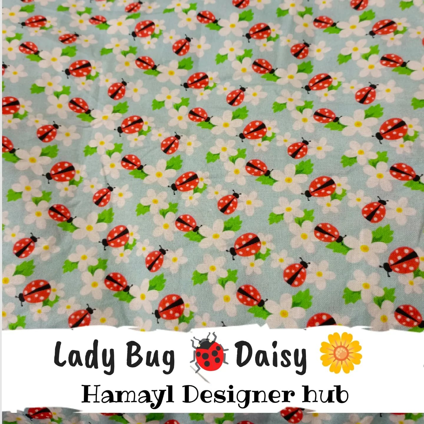 Lady Bug Daisy - Winter Cotton - Hamayl Designer Hub - Per Gaz