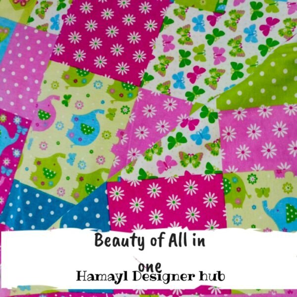 Beauty of All in One - Funky Flannel Fabric - Per Gaz