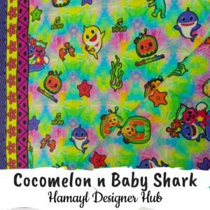 Cocomelon n Baby Shark - Funky Lawn - Per Gaz