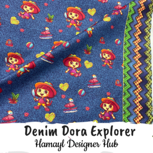 Denim Dora Explorer - Funky Lawn - Per Gaz