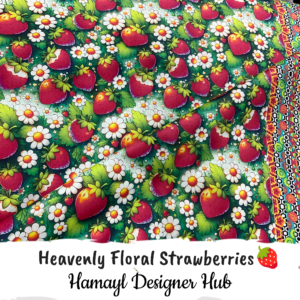 Heavenly Floral Strawberries - Funky Lawn - Per Gaz