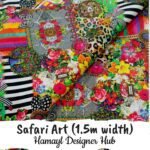 Safari Art (Wide 1.5meter Arz) - LaTessuto Fabrics - Lawn Suits