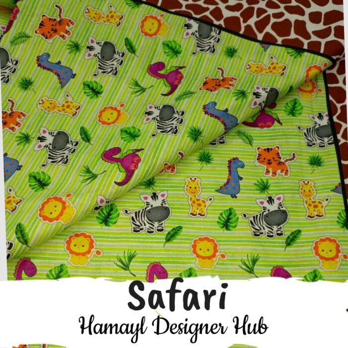 Safari-Funky digital Lawn- Hamayl designer hub