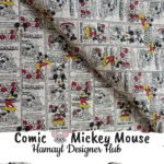 Comic Mickey -Funky Digital Lawn-Hamayl Designer hub