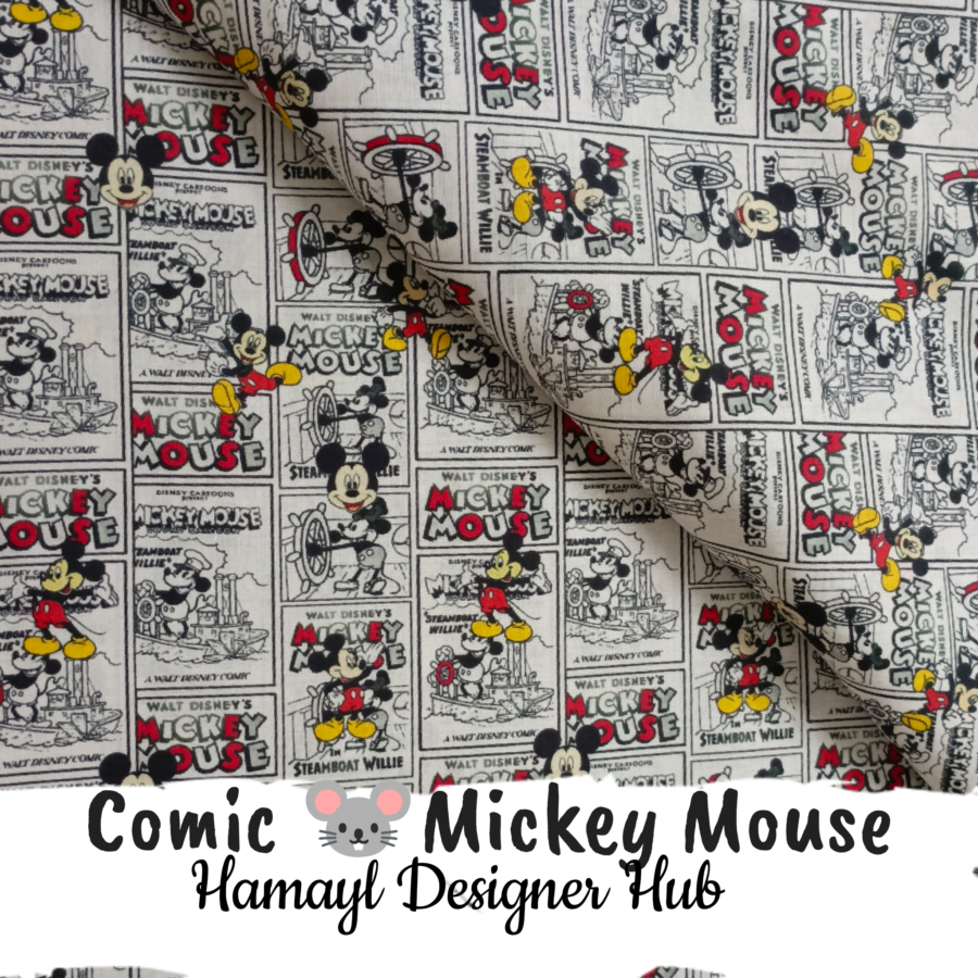 Comic Mickey -Funky Digital Lawn-Hamayl Designer hub