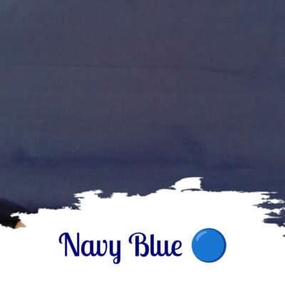 Navy Blue- Color - Plain Lawn Fabric - Hamayl Designer Hub