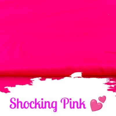 Shocking Pink - Color - Plain Lawn Fabric - Hamayl Designer Hub