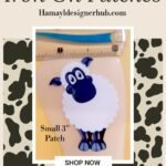 Oye Sheep- Small Patch 1- Iron On Patch