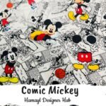 Comic Mickey -Funky Digital Lawn-Hamayl Designer hub