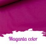 Magenta - Color - Plain Lawn Fabric - Hamayl Designer Hub
