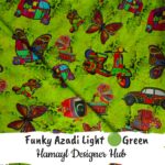 Funky Azadi light Green-Funky Digital Lawn- Hamayl Designer hub
