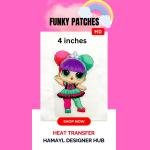 Funky Patch 033 - Full HD colors - Heat Transfer