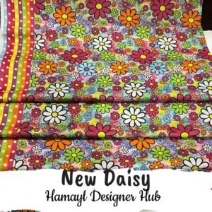 Funky Digital Lawn Print For Girls - Hamayl Designer Hub - Cash On delivery