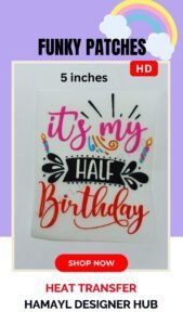 Funky Patch 066- Full HD colors - Heat Transfer