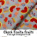 Check Fruita Fruits -Winter cotton 24 - Hamayl Designer Hub - Per Gaz