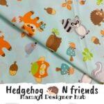 Hedgehog N Friends  - Winter Cotton 2024 - Hamayl Designer Hub - Per Gaz