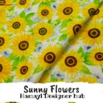 Sunny Flower-Winter cotton 24 - Hamayl Designer Hub - Per Gaz