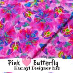 Pink Butterfly - Winter Cotton 2024 - Hamayl Designer Hub - Per Gaz