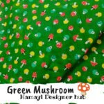 Green Mushrooms - Winter Cotton 2024 - Hamayl Designer Hub - Per Gaz