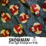 Snowman-Winter cotton 24 - Hamayl Designer Hub - Per Gaz