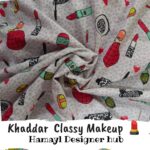 Khaddar -Classy Makeup- Unstitched Digital Fabric By Hamayl Designer Hub