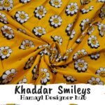 Khaddar -Smiley- Unstitched Digital Fabric By Hamayl Designer Hub