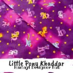 Khaddar -Little Pony- Unstitched Digital Fabric By Hamayl Designer Hub