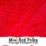 Mini Red Polka-Winter cotton 24 - Hamayl Designer Hub - Per Gaz