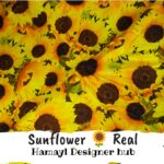 Sunflower Real -Winter cotton 24 - Hamayl Designer Hub - Per Gaz
