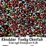 Khaddar -Cheeta- Unstitched Digital Fabric By Hamayl Designer Hub