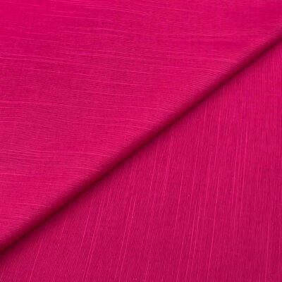Khaddar Plain - Dyed Shocking Pink- By Hamayl Designer Hub