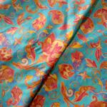 Ethenic Ferozi - Linen Prints 24 - Hamayl Designer Hub - Per Gaz