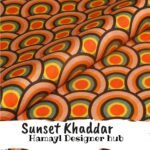Khaddar -Sunset- Unstitched Digital Fabric By Hamayl Designer Hub
