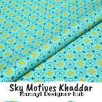 Khaddar -Sky Motives- Unstitched Digital Fabric By Hamayl Designer Hub