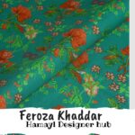 Khaddar -Feroza- Unstitched Digital Fabric By Hamayl Designer Hub