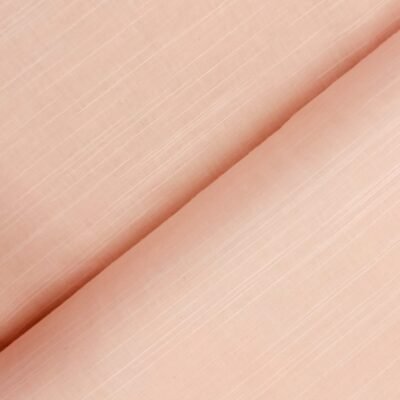 Khaddar Plain - Dyed peach - By Hamayl Designer Hub