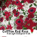 Red Rose-Winter cotton 24 - Hamayl Designer Hub - Per Gaz