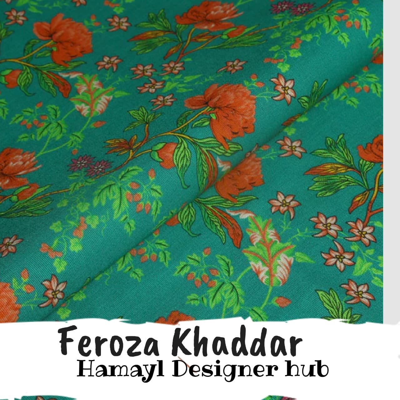 Khaddar – Feroza – digital printed khaddar fabric, unstitched