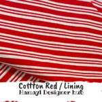 red LINING-Winter cotton 24 - Hamayl Designer Hub - Per Gaz
