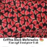 Black Watermelon-Winter cotton 24 - Hamayl Designer Hub - Per Gaz