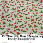 Sky Strawberry-Winter cotton 24 - Hamayl Designer Hub - Per Gaz