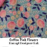 Pink Flowers-Winter cotton 24 - Hamayl Designer Hub - Per Gaz