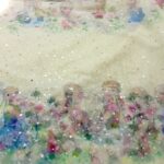 Frozen off white(60"width)-Funky Printed-Imported Net