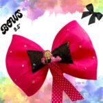 Fancy Bows with Clip 002- 9.5" -  Hamayl Designer Hub