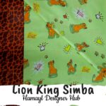 Lion King Simba-Funky Digital Lawn- Hamayl Designerhub