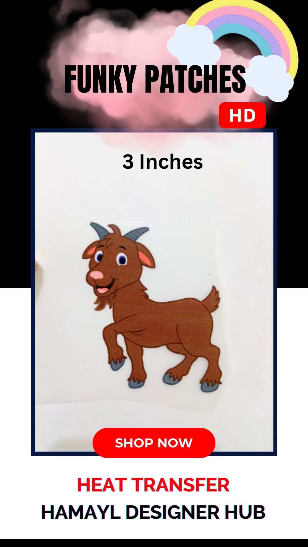 Patch 119 – kids cartoon iron-on patch